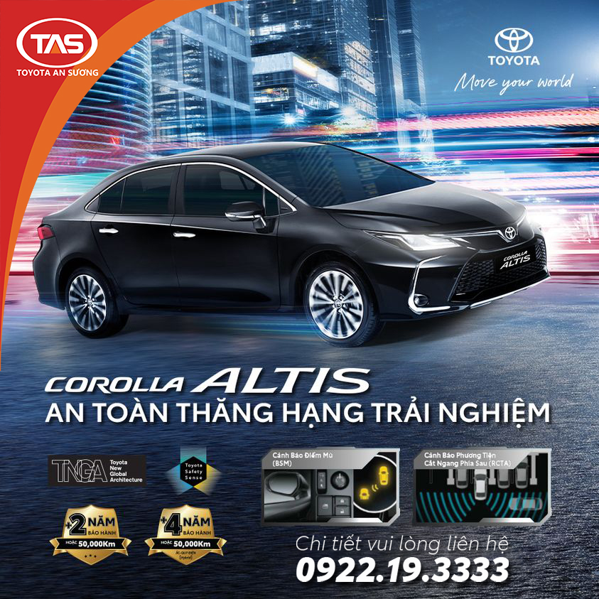 RA MẮT PHIÊN BẢN COROLLA ALTIS 2023