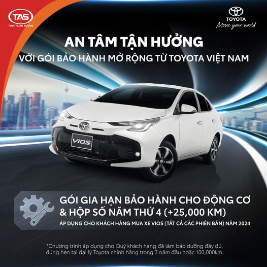 AN TÂM TẬN HƯỞNG VỚI GÓI GIA HẠN BẢO HÀNH TỪ TOYOTA VIỆT NAM