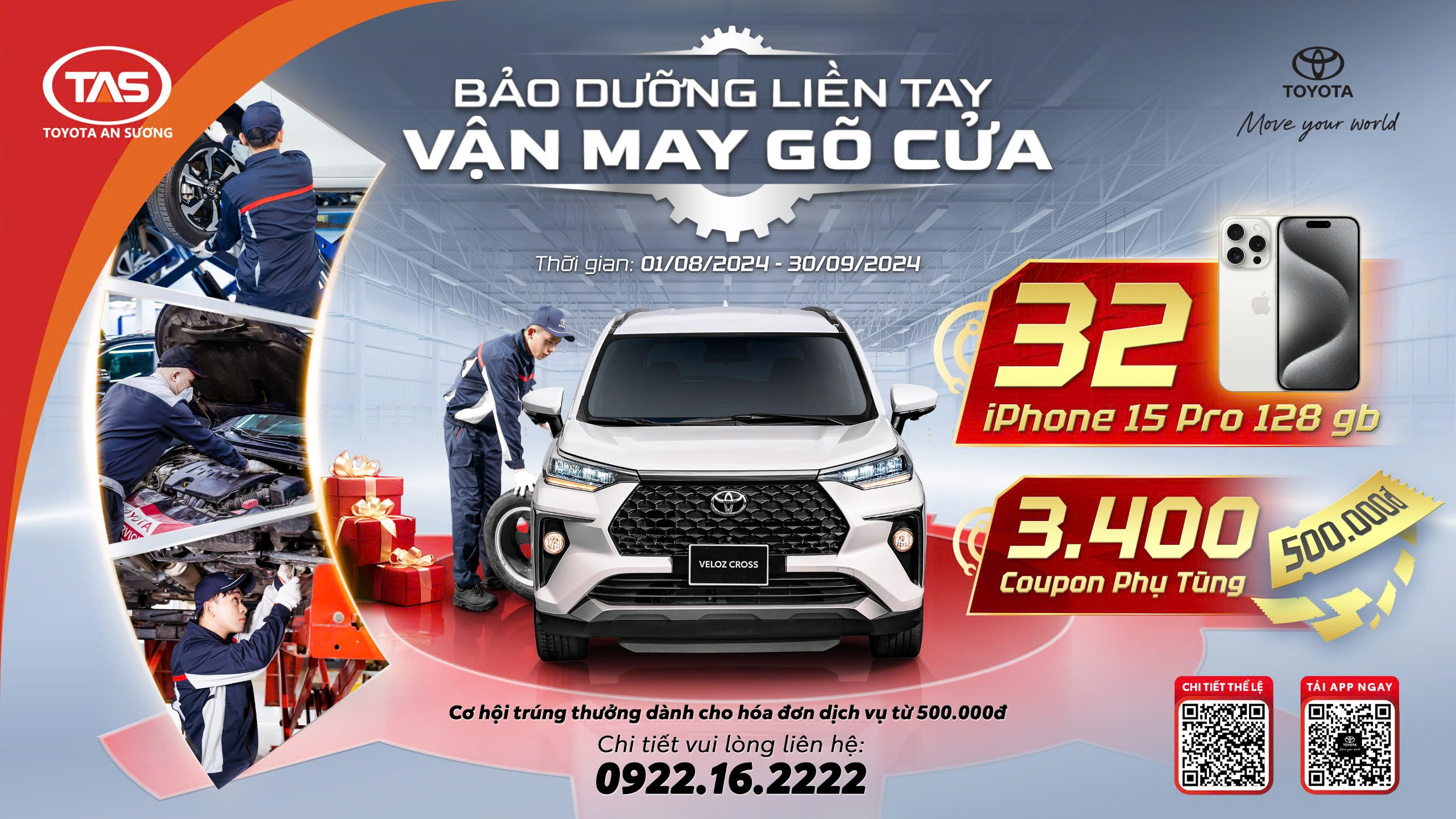 BẢO DƯỠNG LIỀN TAY – VẬN MAY GÕ CỬA