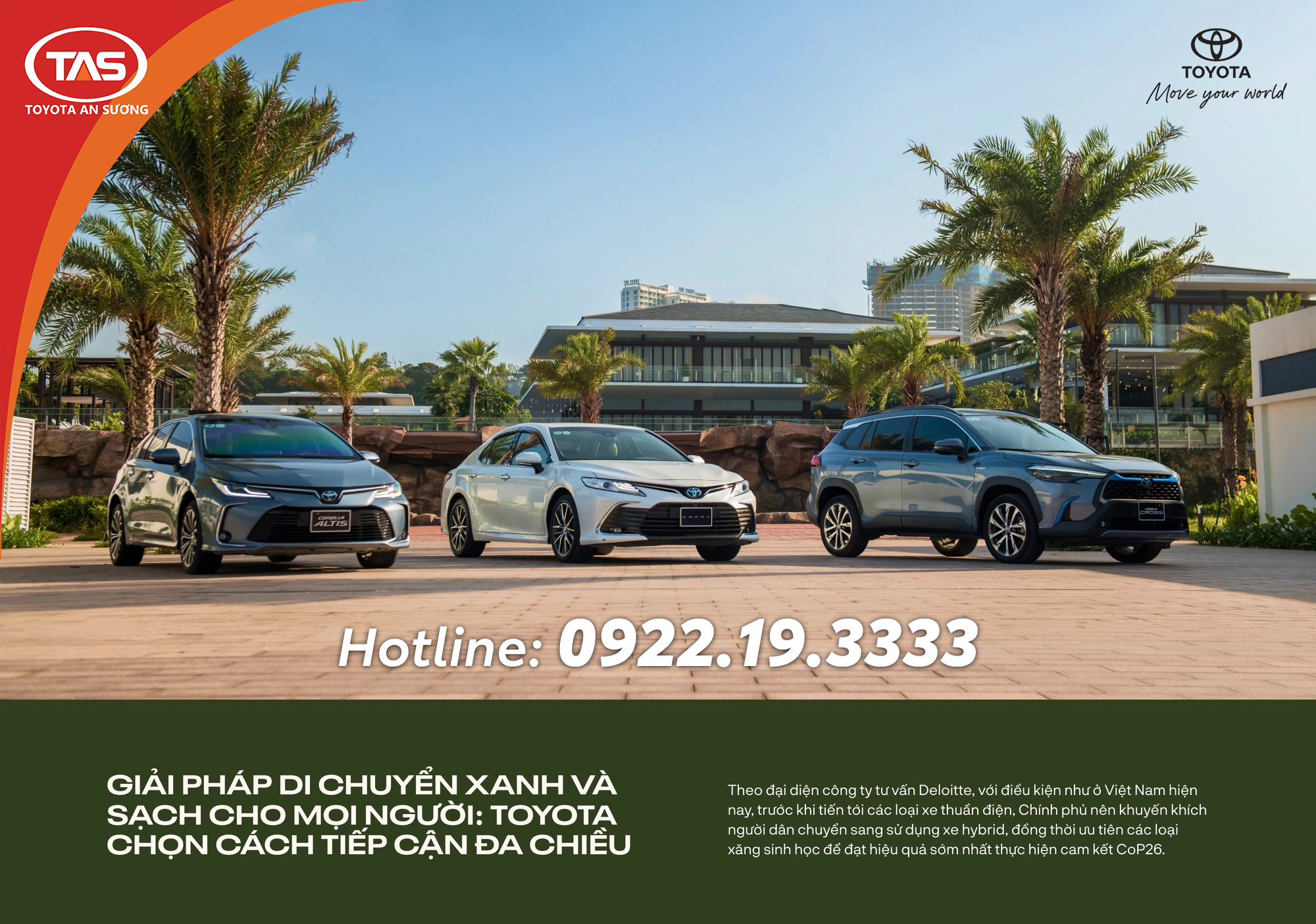 GIẢI PHÁP DI CHUYỂN XANH VÀ SẠCH CHO MỌI NGƯỜI: TOYOTA CHỌN CÁCH TIẾP CẬN ĐA CHIỀU