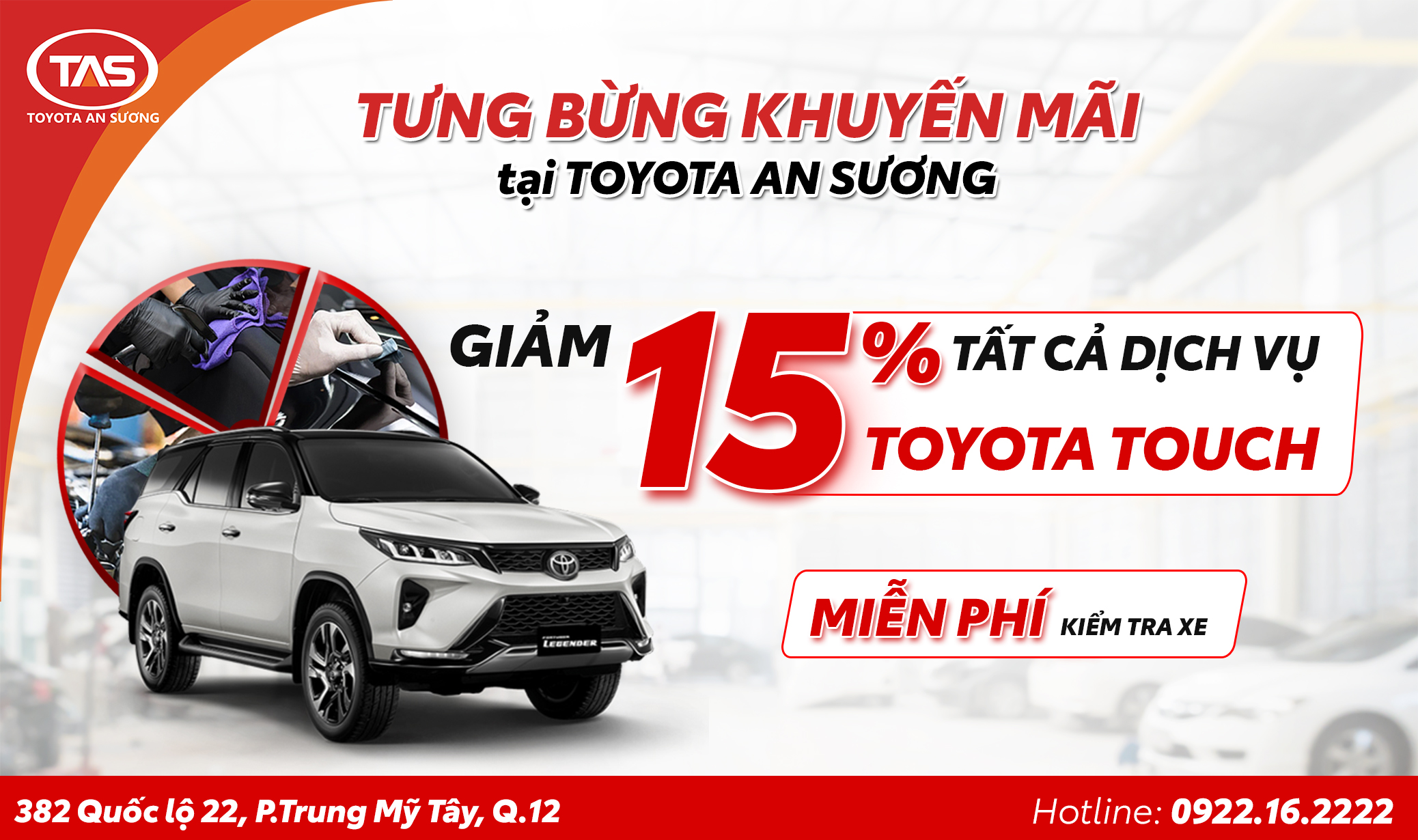TƯNG BỪNG KHUYẾN MÃI TẠI TOYOTA AN SƯƠNG