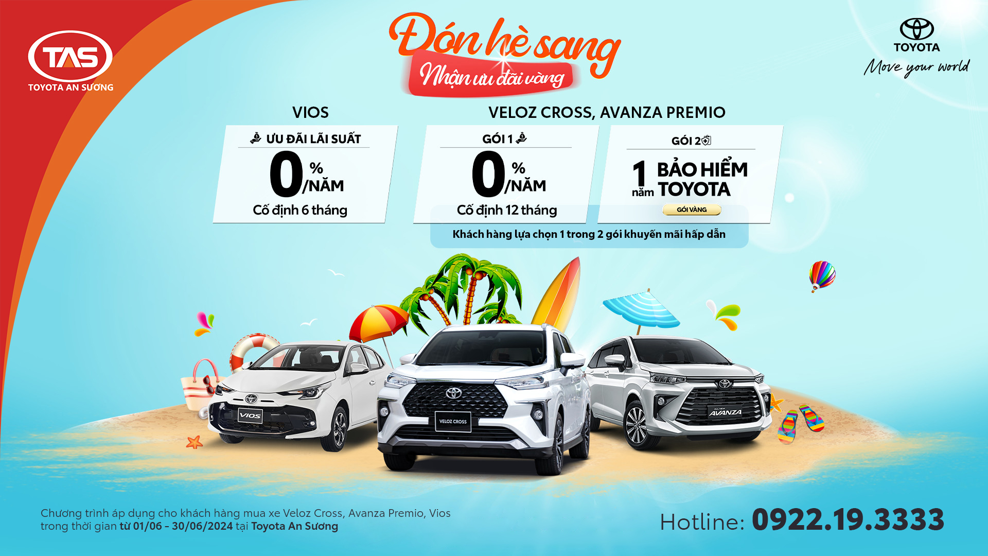 SIÊU ƯU ĐÃI TỪ TOYOTA TRONG THÁNG 6/2024
